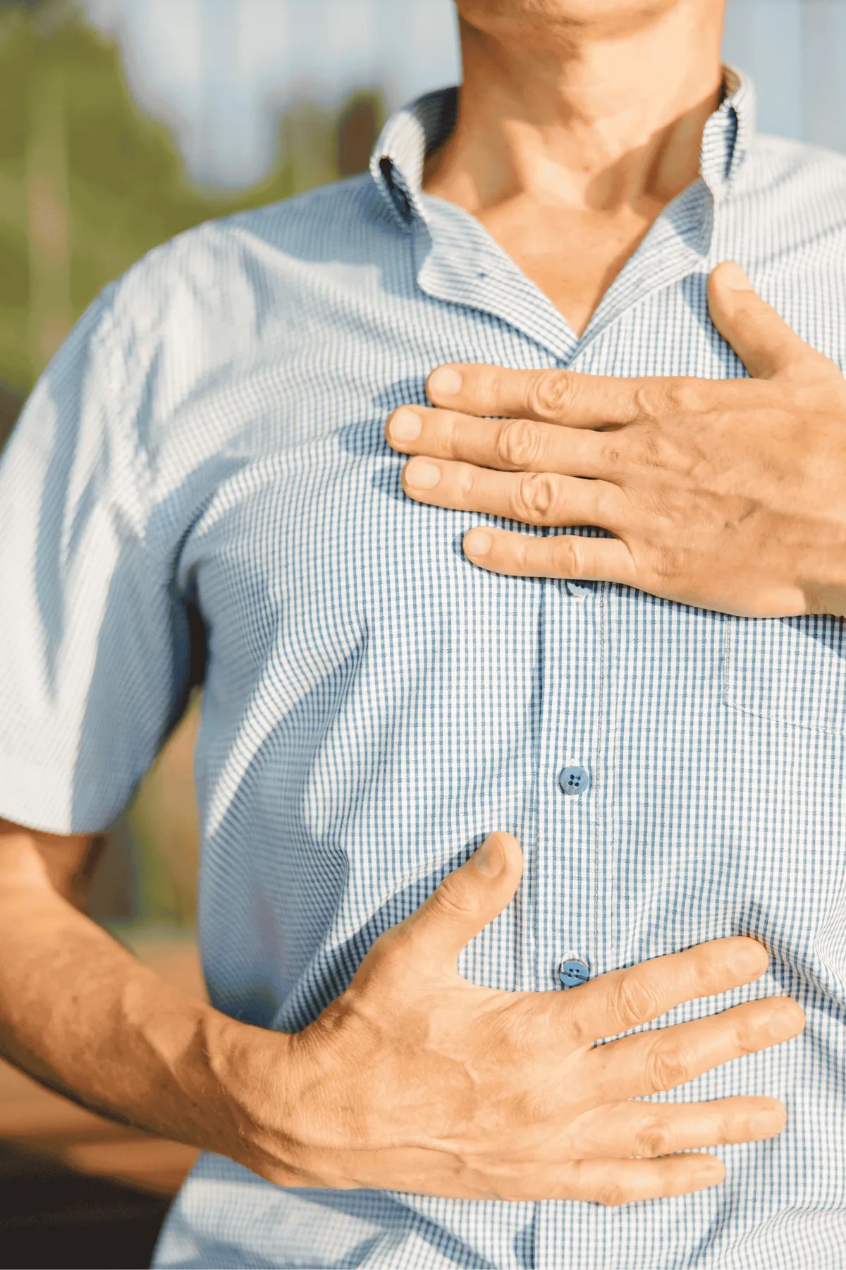 Soft abstract digestive wellness visual for HeartburnRisk.
